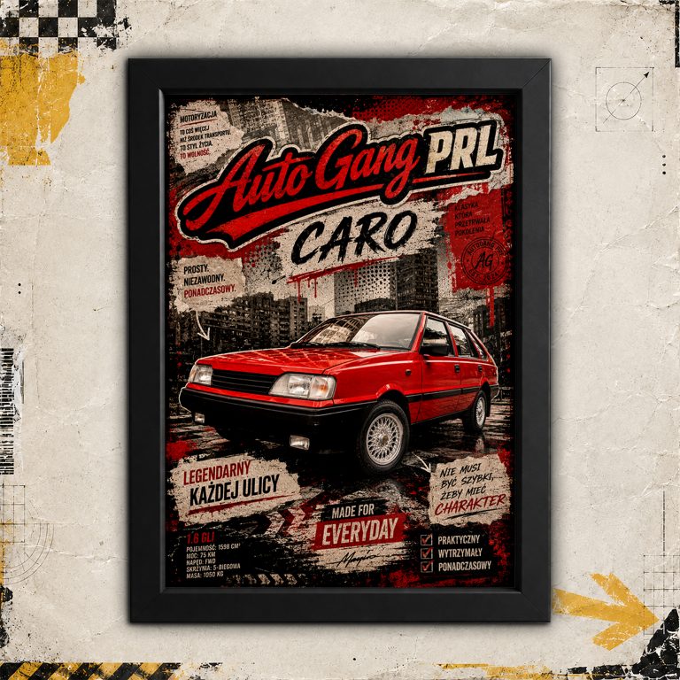 34 Polonez Caro Czerwony