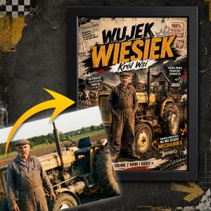 Plakat w Ramce Personalizowany – Twoja Historia